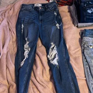 size 7 curvy hugh ride mom jean from hollister size 7 $15